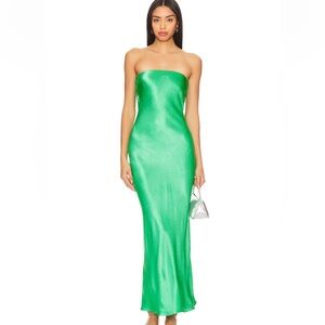 BEC + BRIDGE Moondance dress in emerald - size 2
